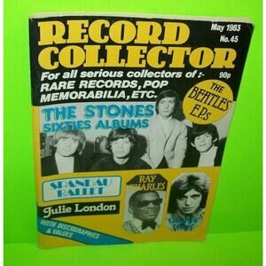 Record Collector Magazine May 1983 The Rolling Stones The Beatles Spandau Ballet